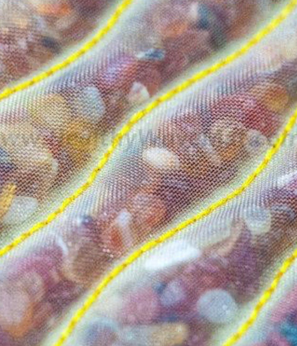 Healthy Wave Rainbow Crystal Chakra Far Infrared PEMF Mat (50" x 24")