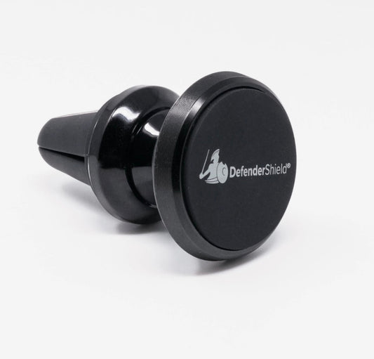 DefenderShield Magnetic Car Vent Phone Mount | Hands-Free EMF Distance