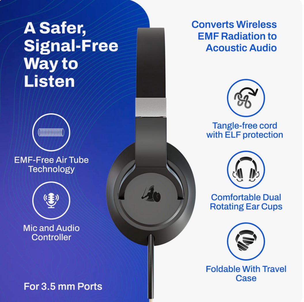 Radiation Free Headphones