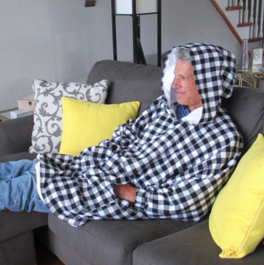 Cuddly EMF Hooded Blanket