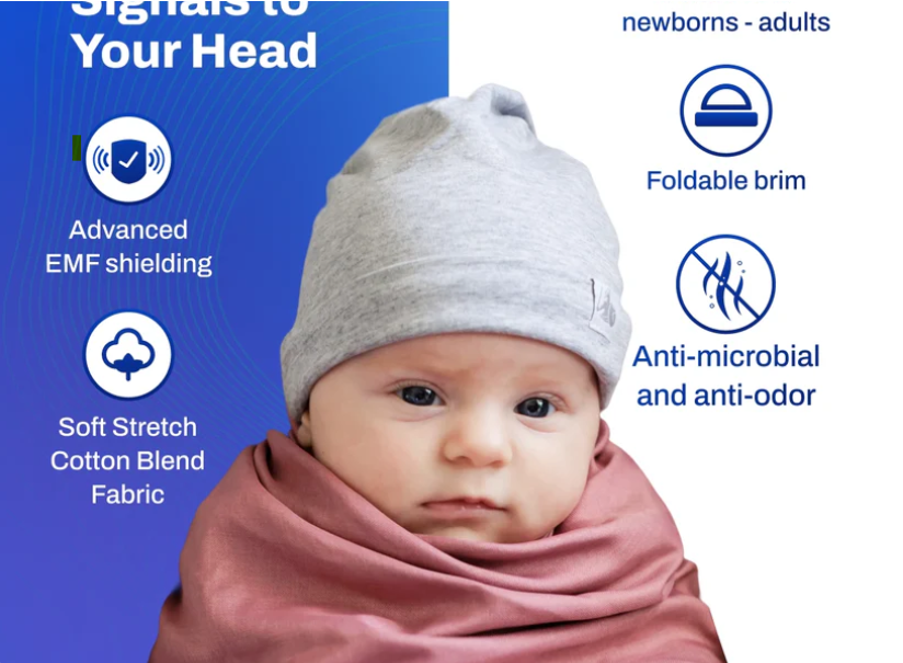 DefenderShield® EMF Radiation Protection Beanie - A Beanie Cap You Can Trust