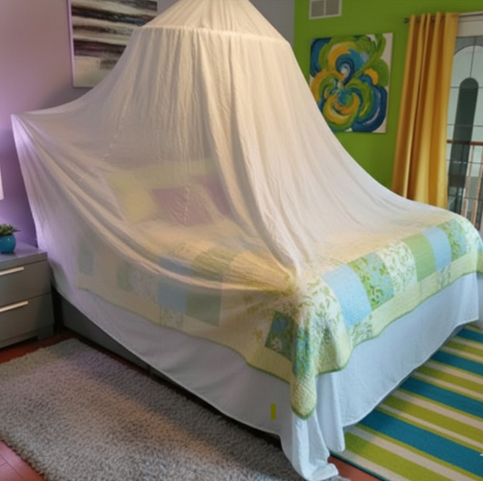 Traveling Swiss Shield Naturell Canopy; 5G Protection Everywhere you go